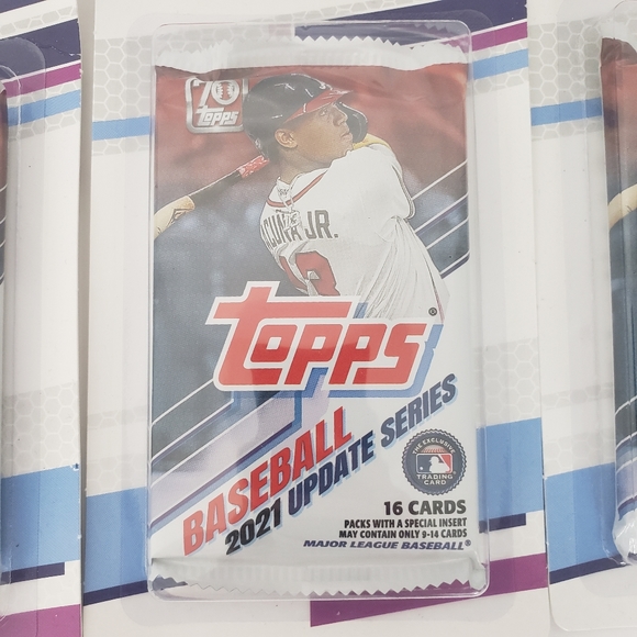 2021 Topps Baseball Update Series 5 factory sealed packs - Picture 7 of 7